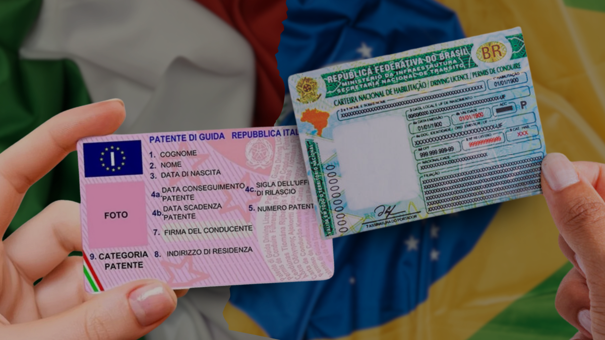 CNH brasileira agora vale na Itália
